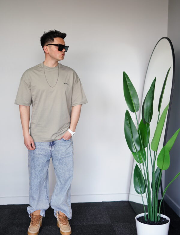 Oversize Haki Tişört