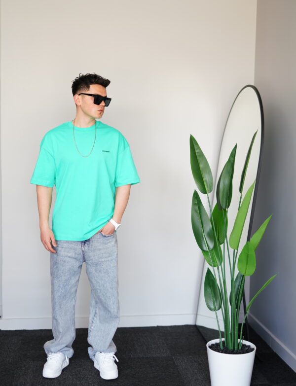 Oversize Yeşil Tişört